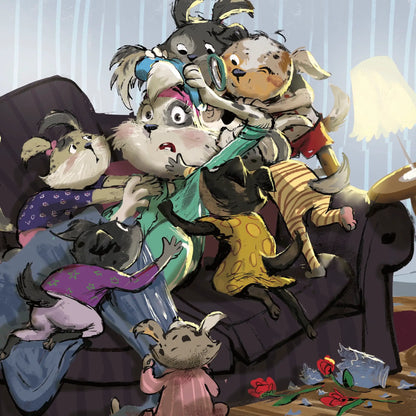 The Day I Had 9 Puppies