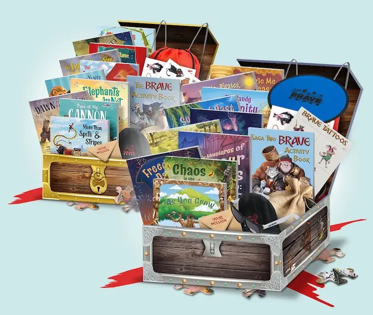 Saga 1 and 2 Treasure Box Bundle