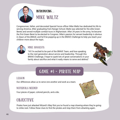 Dawn of the BRAVE - Saga 1 - Book 10 - Mike Waltz - Brave Books