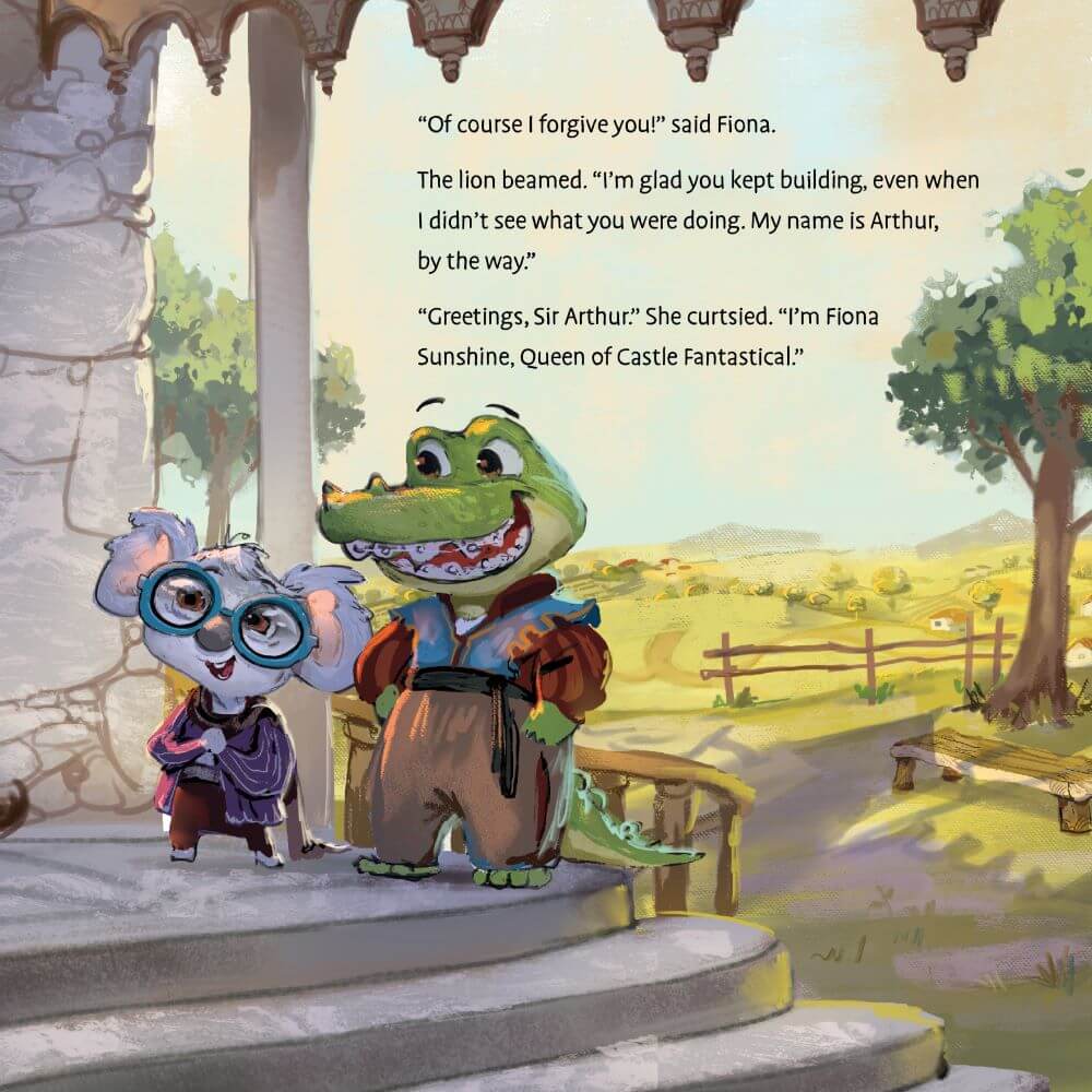 Fiona's Fantastical Fort - SAGA 2 - Book 5 - Julie Banderas - Brave Books