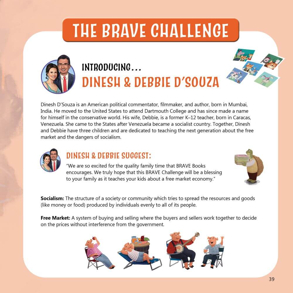 Freedom Day the Asher Way - SAGA 2 - Book 4 - Dinesh & Debbie D'Souza - Brave Books