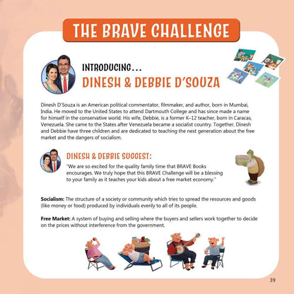 Freedom Day the Asher Way - SAGA 2 - Book 4 - Dinesh & Debbie D'Souza - Brave Books