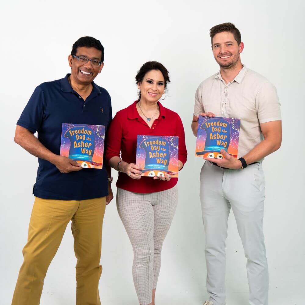 Freedom Day the Asher Way - SAGA 2 - Book 4 - Dinesh & Debbie D'Souza - Brave Books