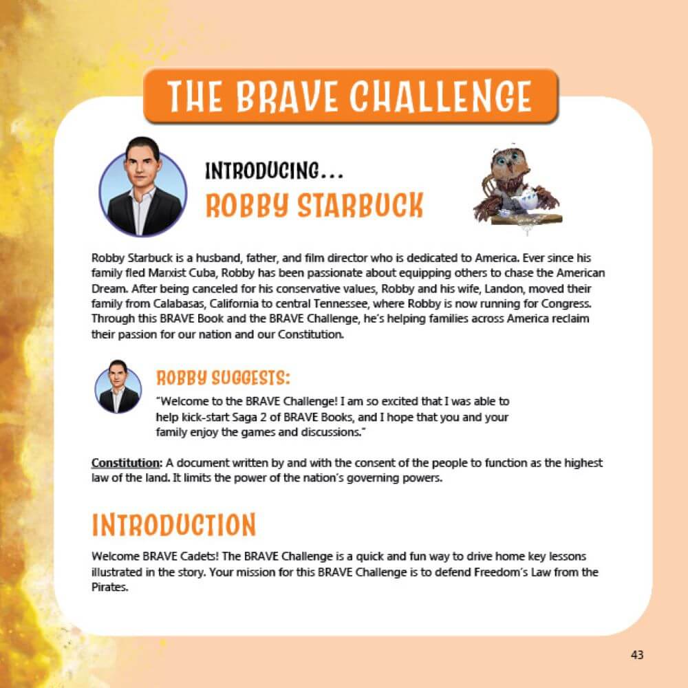 Puddin, Pirates, and the Problem With Power - SAGA 2 - Book 1 - Robby Starbuck - Brave Books