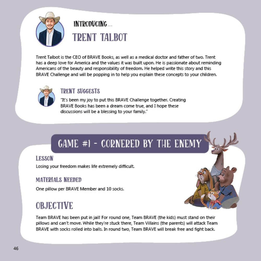 The Fight for Freedom Island - Book 8 - Trent Talbot - Brave Books