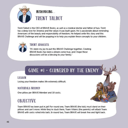 The Fight for Freedom Island - Book 8 - Trent Talbot - Brave Books