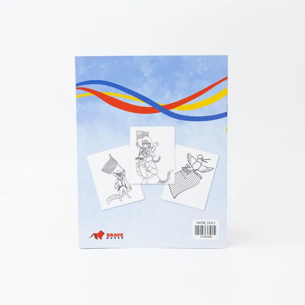 BRAVE Home of the Brave Coloring Book