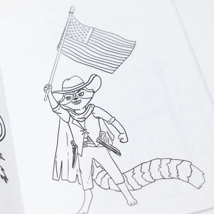 BRAVE Home of the Brave Coloring Book