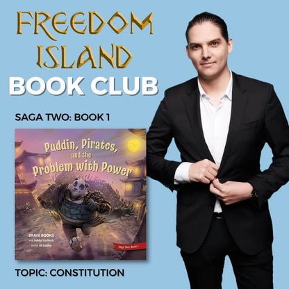 Puddin, Pirates, and the Problem With Power - SAGA 2 - Book 1 - Robby Starbuck - Brave Books