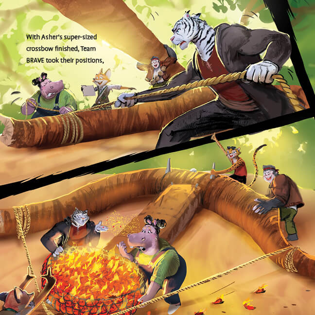 Chaos in the Canopy - SAGA 2 - Book 10 - Trent Talbot - Brave Books